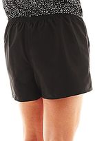 Thumbnail for your product : JCPenney Azul by Maxine of Hollywood Woven Swim Shorts - Plus