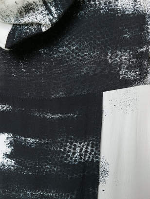 Barbara Bologna asymmetric abstract print dress