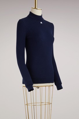 Courreges High neck sweater