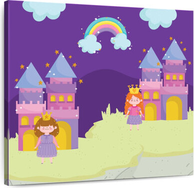 Zoomie Kids Ashelle Fairy Tale Princess Castles