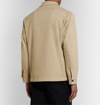 Barena Stretch-Cotton Twill Shirt Jacket