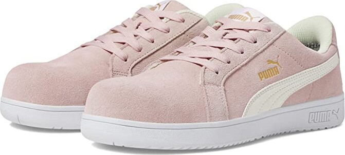 Womens Pink Puma Suede | ShopStyle