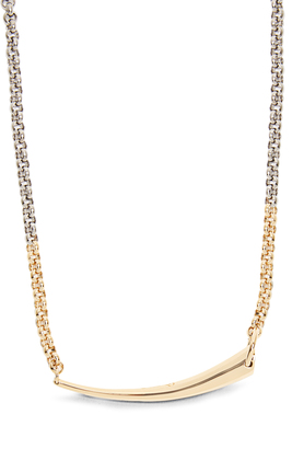 Charlotte Chesnais Alki silver & gold-plated necklace