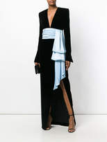 Thumbnail for your product : Alexandre Vauthier belted waist gown