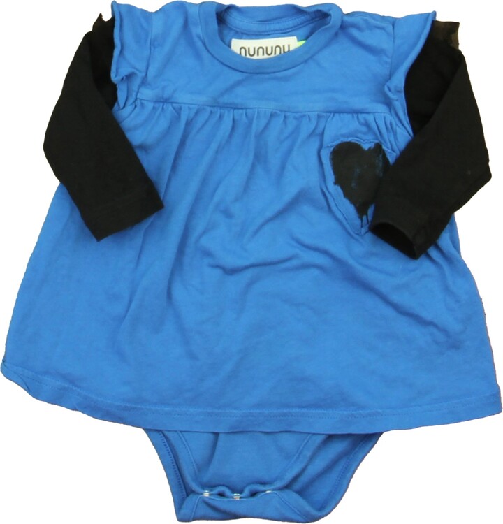 Nununu Girls Blue Dress