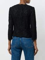 Thumbnail for your product : Dolce & Gabbana lace fitted jacket