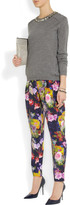 Thumbnail for your product : Matthew Williamson Floral-print silk pants