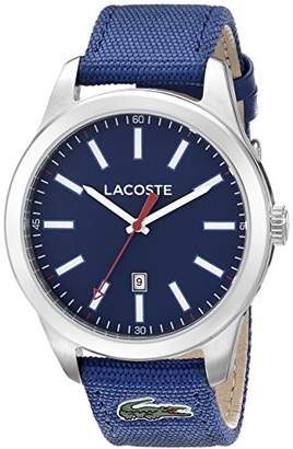 Lacoste Men's 2010779 Auckland Analog Display Japanese Quartz Blue Watch