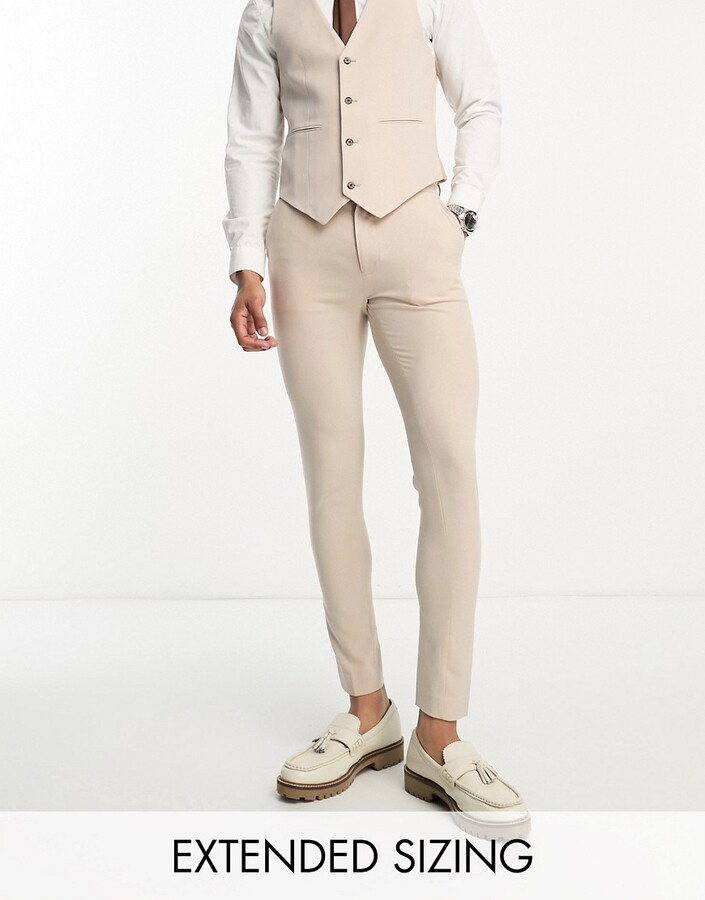 Super Skinny Suit Pants Men | Shop the world's largest collection of  fashion | ShopStyle