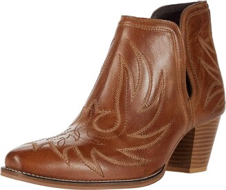 Roper Rowdy (Tan Leather) Women's Boots