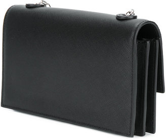 Emporio Armani classic buckled shoulder bag