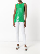 Thumbnail for your product : P.A.R.O.S.H. sequin tank top