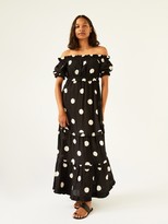 Thumbnail for your product : Peony Swimwear Off Shoulder Maxi Dress