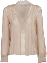 Thumbnail for your product : Alice + Olivia Robbie Sheer Lace Blouse