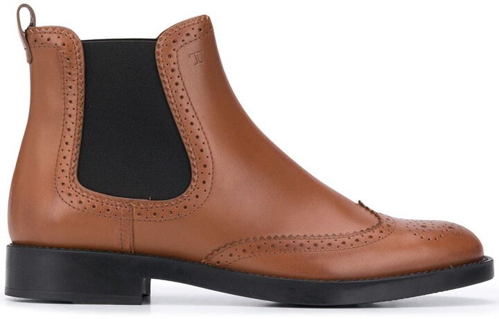 Tod's classic Chelsea boots - ShopStyle