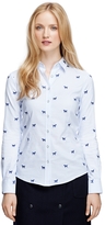 Thumbnail for your product : Brooks Brothers Embroidered Cotton Shirt