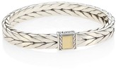 Thumbnail for your product : John Hardy Chain Sterling Silver & 18K Bonded Yellow Gold Bracelet