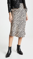 Thumbnail for your product : re:named apparel Jully Tiger Midi Skirt