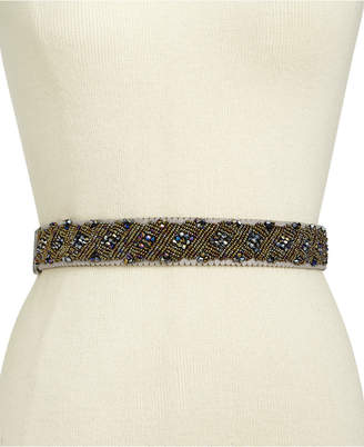 INC International Concepts Clustered Beaded Stretch Belt, Created for Macy's