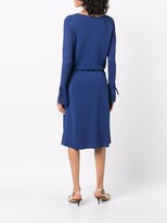 Thumbnail for your product : Ferragamo Long-Sleeve Midi Dress