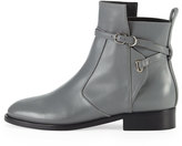 Thumbnail for your product : Balenciaga Ankle-Strap Flat Boot, Gris Cendre