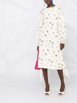 Thumbnail for your product : Nina Ricci Watercolour Print Dress