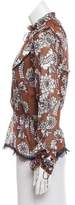 Thumbnail for your product : Nicholas Silk Floral Print Top