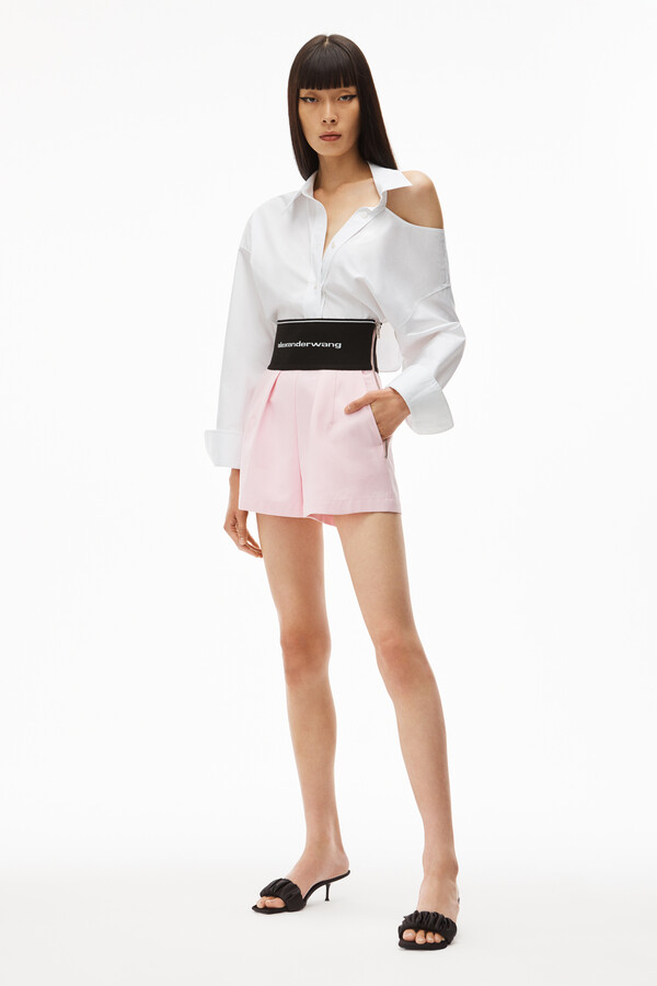 Alexander Wang Pink Women's Shorts | Shop the world's largest 