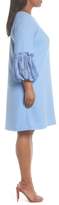 Thumbnail for your product : Tahari Lace Bell Sleeve Shift Dress