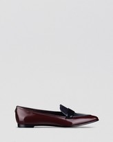 Thumbnail for your product : Ivanka Trump Pointed Toe Loafer Flats - Zamor