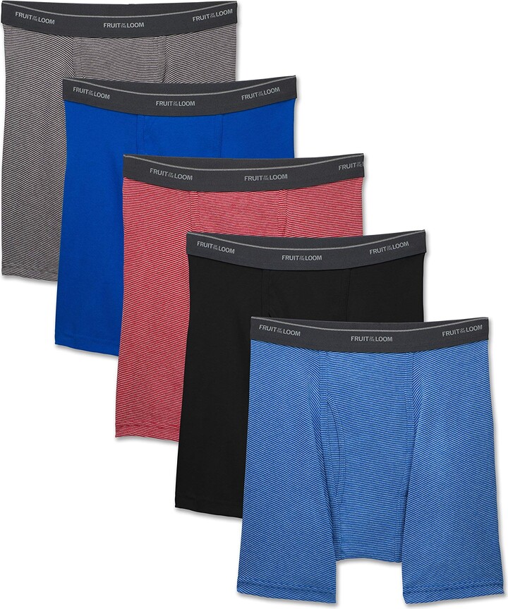 Fruit of the loom men's 5pk boxers Clearance