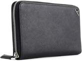 Thumbnail for your product : Prada Zip Around Wallet In Saffiano Leather With Pencil