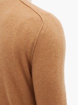 Thumbnail for your product : Bottega Veneta Monogram-intarsia Cashmere Sweater - Camel