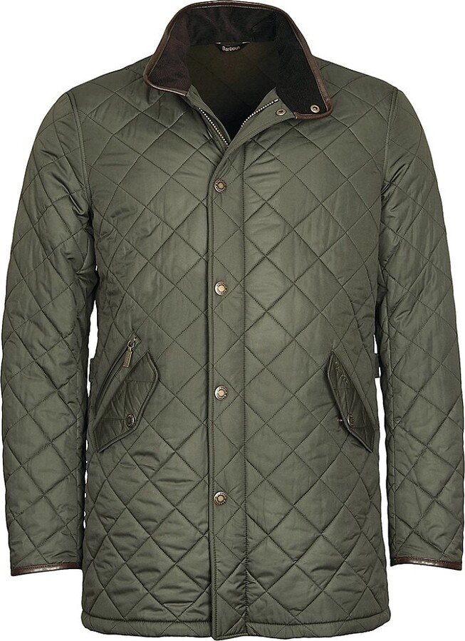 Barbour Long Powell Quilted Jacket - ShopStyle