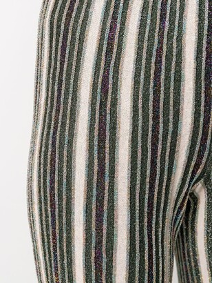 Missoni Metallic Knit Flared Trousers