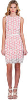 Thumbnail for your product : Badgley Mischka Belle Daisy Lace Overlay Dress