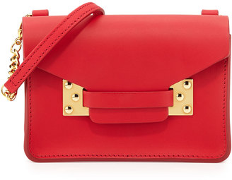 Sophie Hulme Milner Nano Crossbody Bag, Crimson