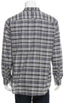 Thumbnail for your product : Vince Printed Woven Shirt w/ Tags
