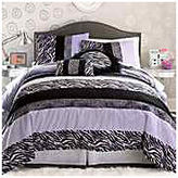Thumbnail for your product : JCPenney Seventeen Zebra Darling Comforter Set