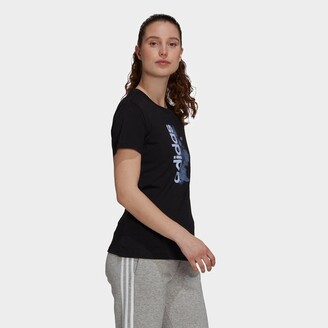 adidas Women's Snowflake Pearlescent Graphic T-Shirt - ShopStyle