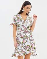 Thumbnail for your product : Dorothy Perkins Faux Wrapped Floral Dress