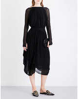 Thumbnail for your product : Antonio Berardi Ruched knitted midi dress