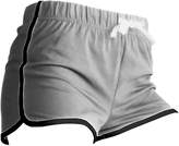 Thumbnail for your product : Skinni Fit Womens/Ladies Retro Training / Fitness Sports Shorts (X-Large (US 14)) (Heather Grey/ Black)