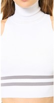 Thumbnail for your product : Dion Lee Line II Sports Knit Crop Top