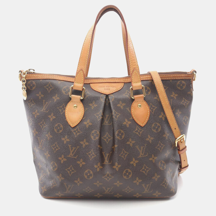 Louis Vuitton Palermo Pm Shoulder Handbag Monogram Canvas