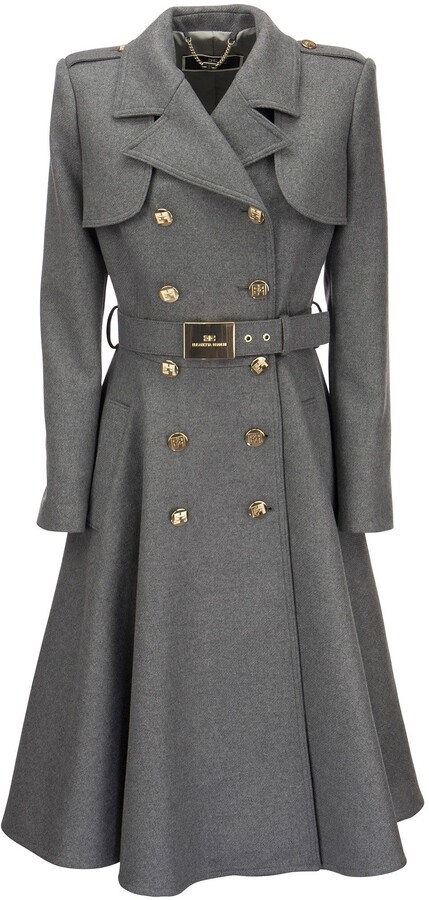 Military Coat, Gold Buttons | Shop the world's largest collection of fashion  | ShopStyle
