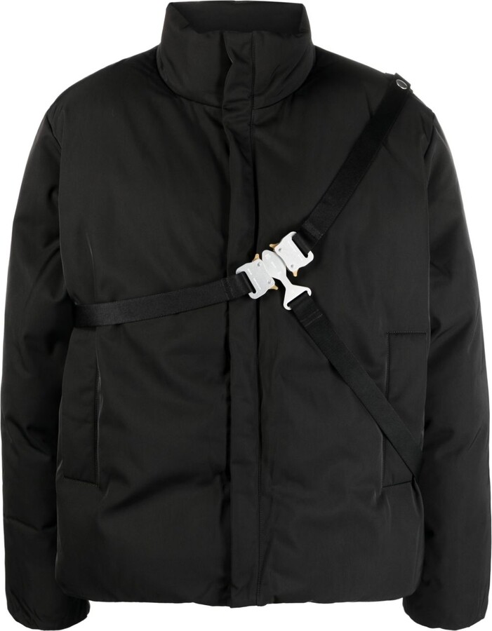 Alyx Buckle-Detail Padded Jacket - ShopStyle Down & Puffer Coats