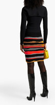 Thumbnail for your product : Diane von Furstenberg Shira jacquard-knit mini skirt