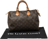 Thumbnail for your product : Louis Vuitton Monogram Canvas Speedy 30 Bag