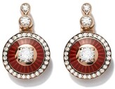 Thumbnail for your product : Selim Mouzannar 18kt Rose Gold Diamond Earrings